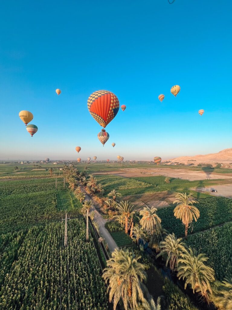 hot air ballooning valley of the kings